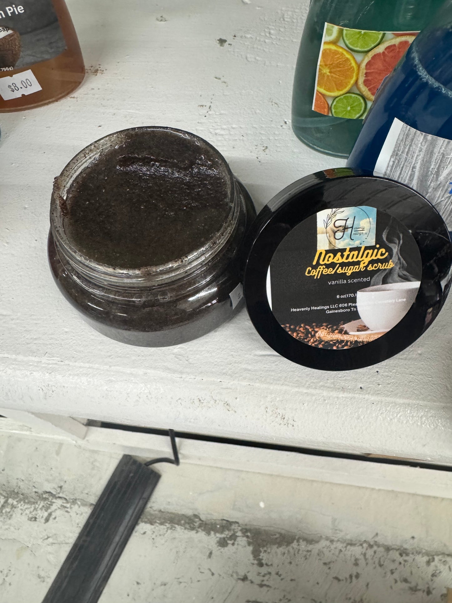 Nostalgic coffee/sugar scrubs